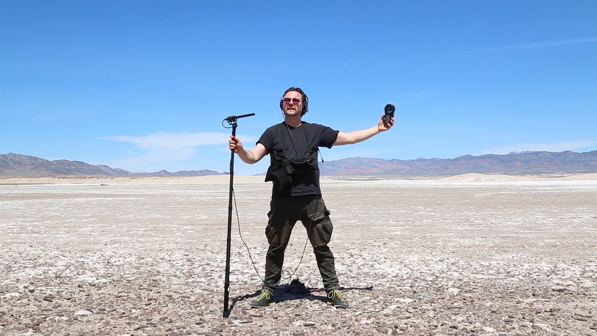 A Transparency Test with The Spacer Bubble in Death Valley, CA