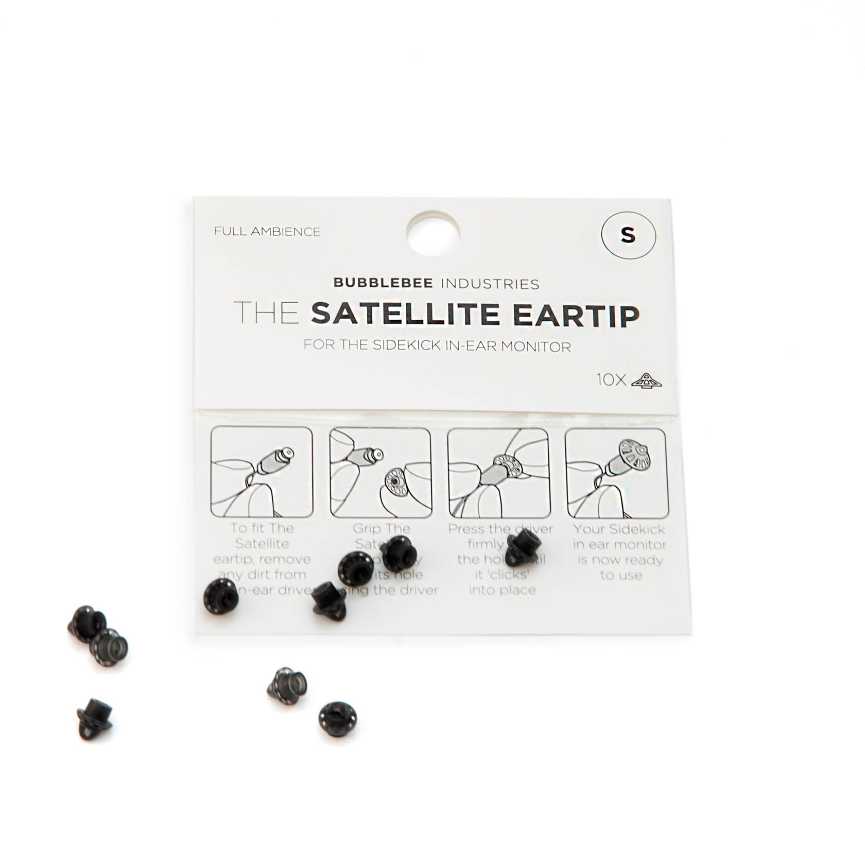 The Sidekick Satellite Eartip, 10-Pack