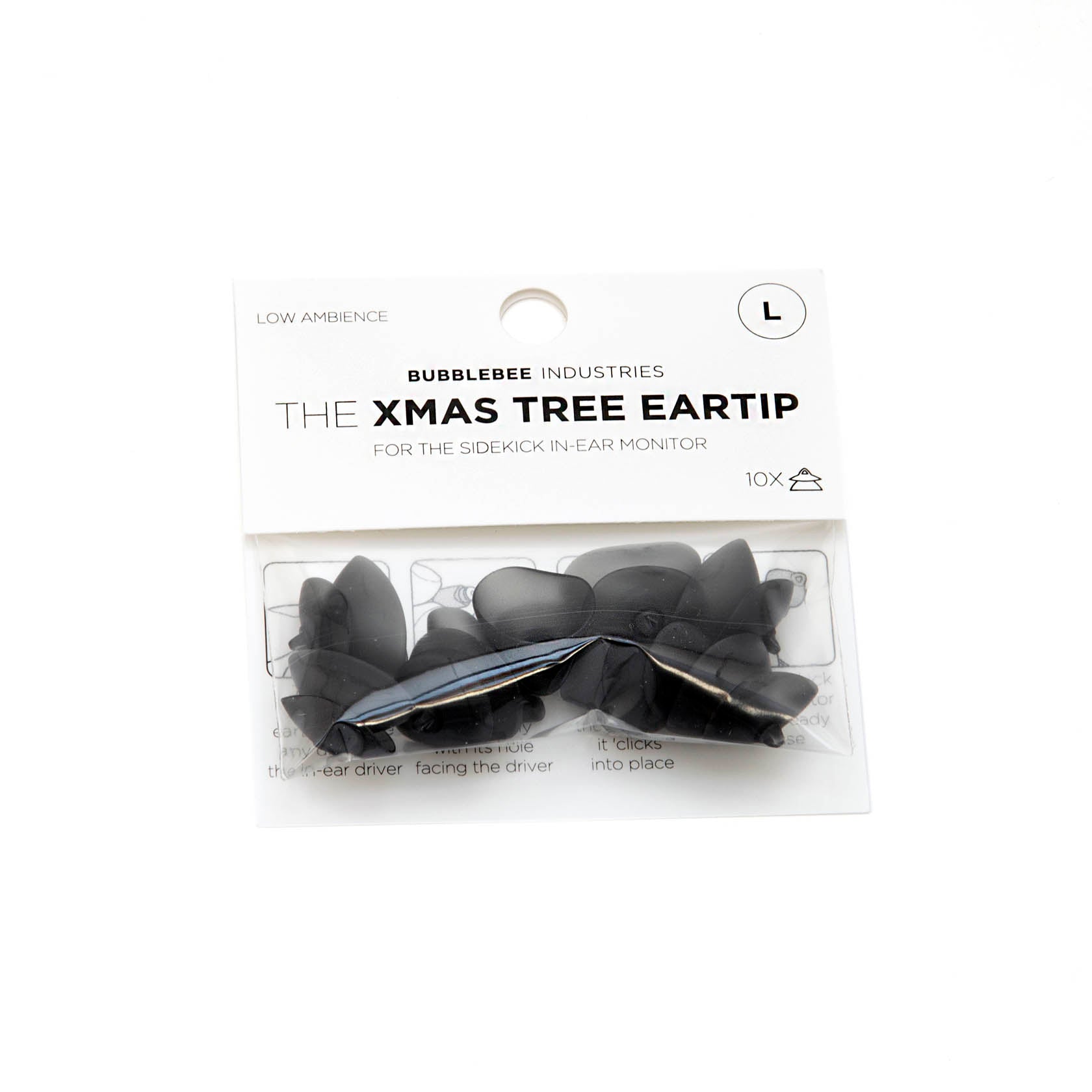 The Sidekick Christmas Tree Eartip, 10-Pack